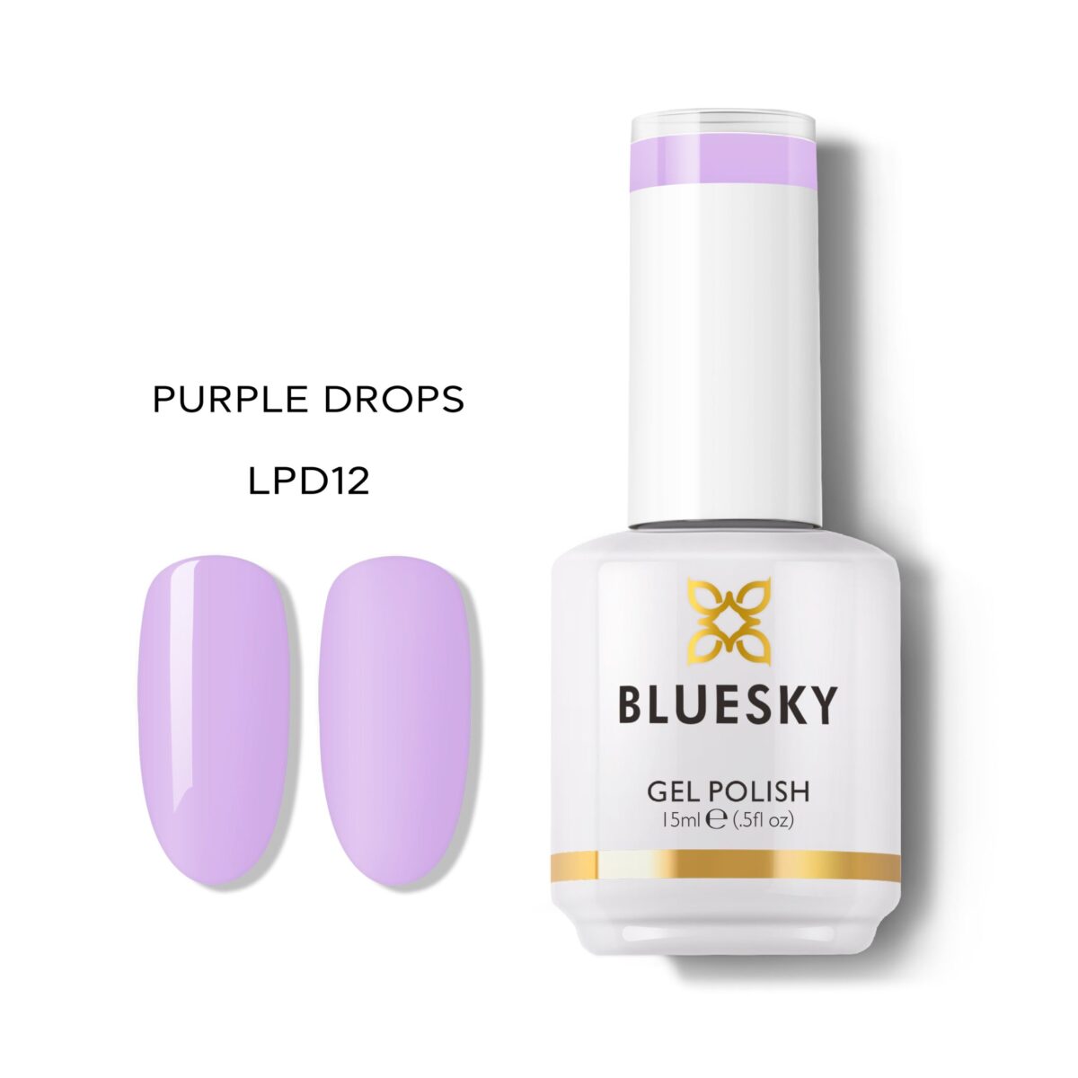 PURPLE DROPS GEL POLISH