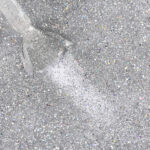 SILVER GLITTER EXPLOSION GEL POLISH