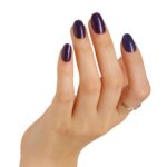 PLUM PAISLEY GEL POLISH