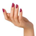 DARK RED GEL POLISH