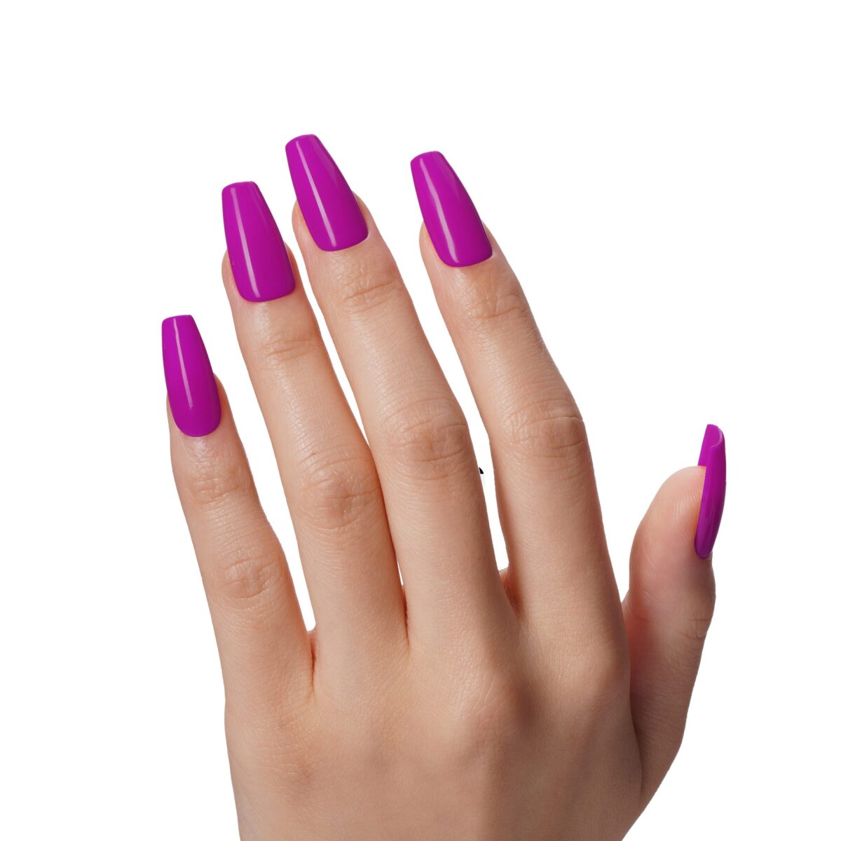 PINKY PURPLE GEL POLISH