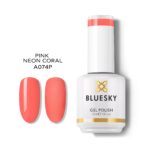 PINK NEON CORAL GEL POLISH