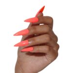 PINK NEON CORAL GEL POLISH