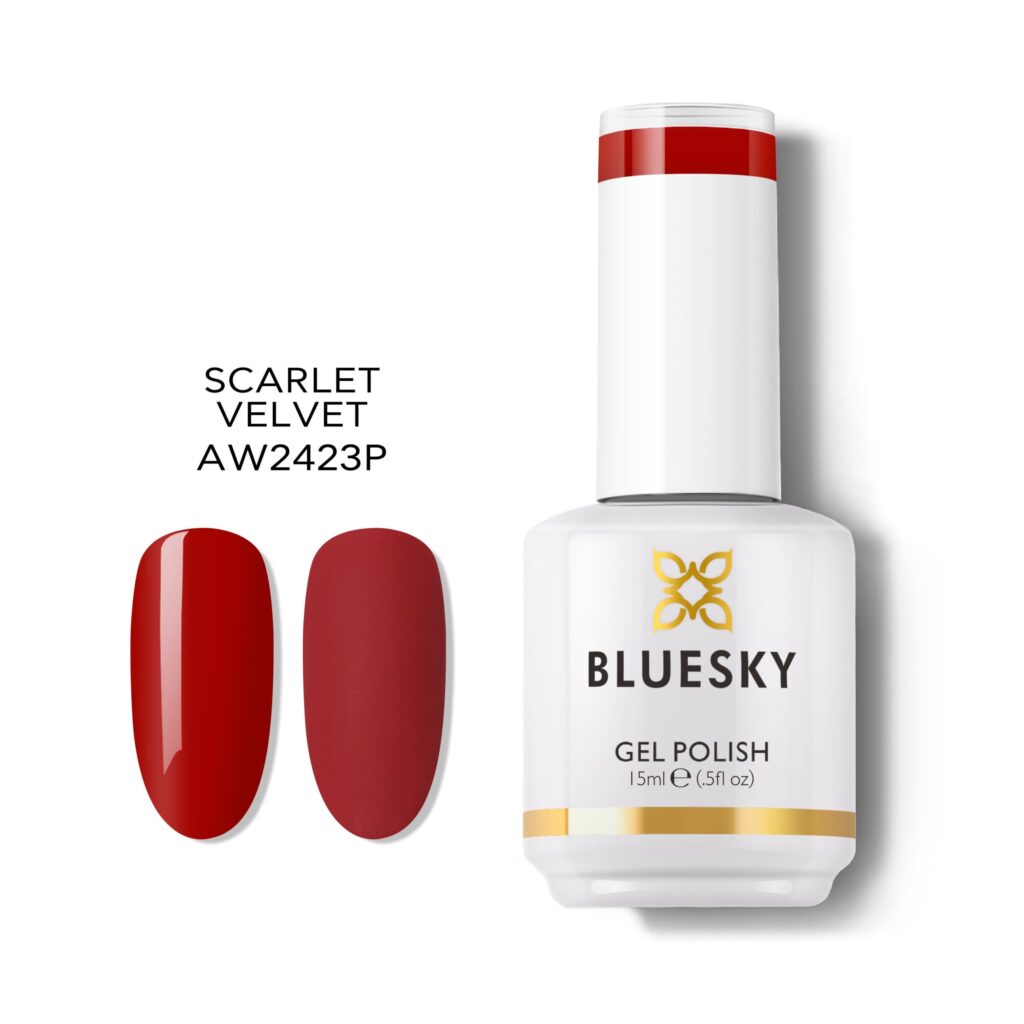 SCARLET VELVET RED
