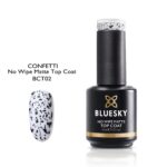 NO WIPE MATTE TOP COAT-CONFETTI (15ML) TOP