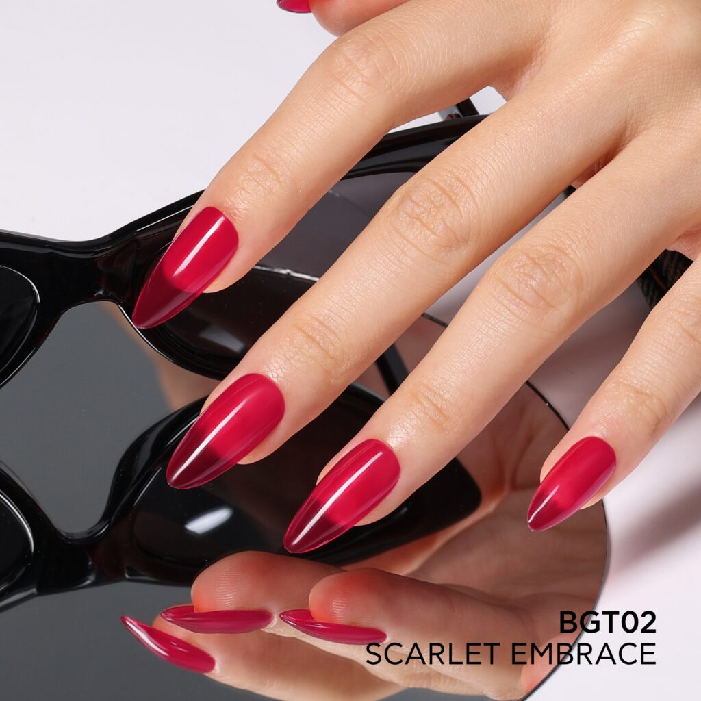 NO WIPE SMART TOP COAT – GLASS – SKARLET EMBRACE TOP