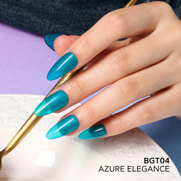 NO WIPE SMART TOP COAT – GLASS – AZURE ELEGANCE TOP