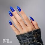 NO WIPE SMART TOP COAT – GLASS – SKY BLUE TOP