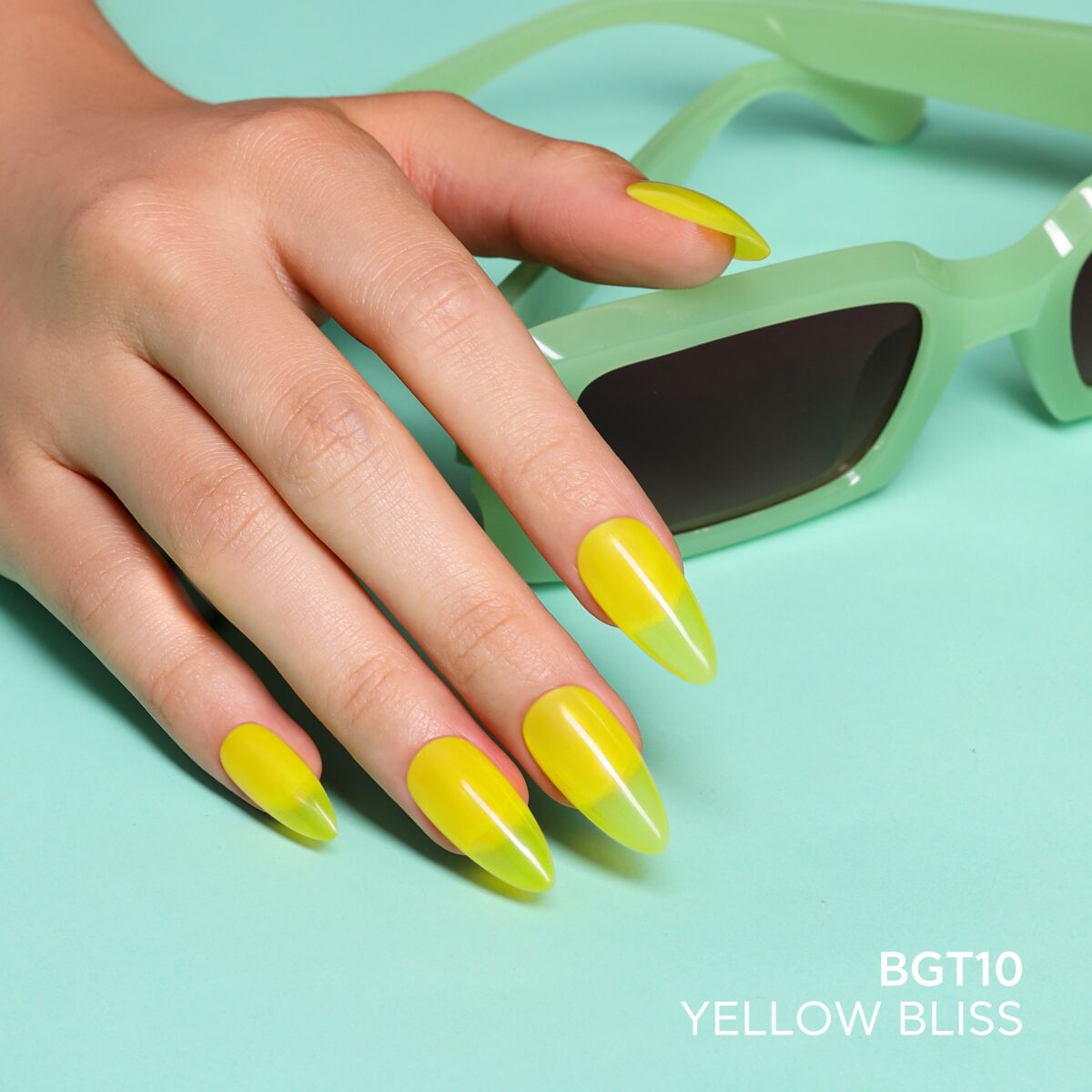 NO WIPE SMART TOP COAT – GLASS – YELLOW BLISS TOP