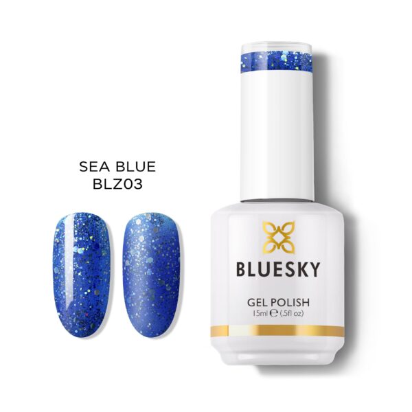 SEA BLUE GEL POLISH