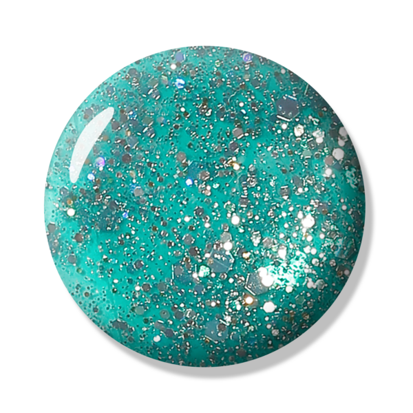 TEAL BLUE GREEN GEL POLISH