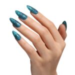 TEAL BLUE GREEN GEL POLISH