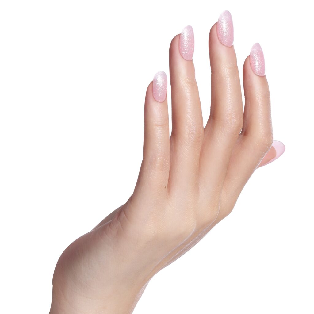 RIDGE FILLER BASE COAT -PINK GLITTER DRAMA ENHANCED BASE