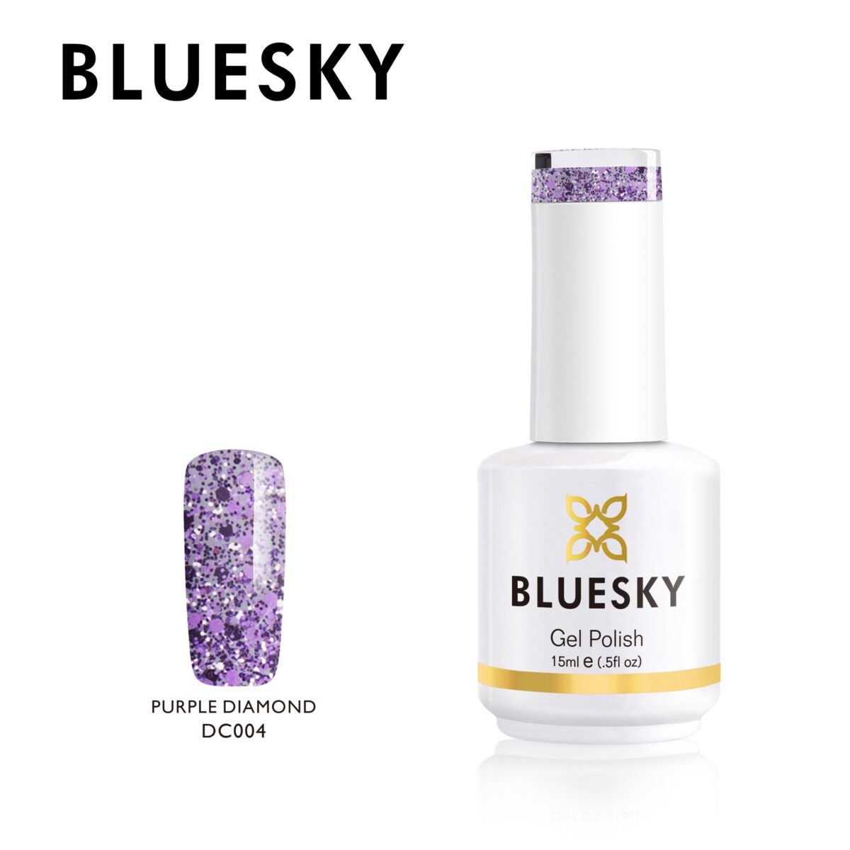 PURPLE DIAMOND GEL POLISH