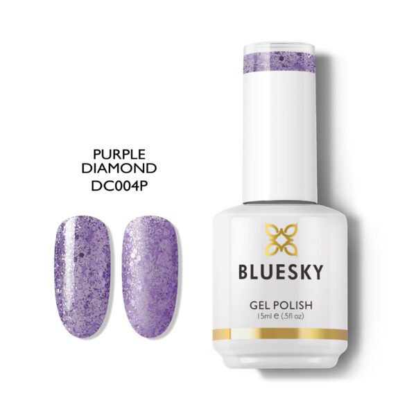 PURPLE DIAMOND GEL POLISH