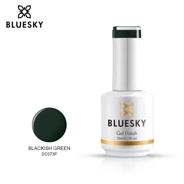 BLACKISH GREEN GEL POLISH