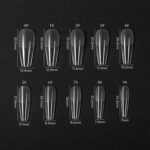 Gel Tips（Coffin- Long） ACCESSORIES