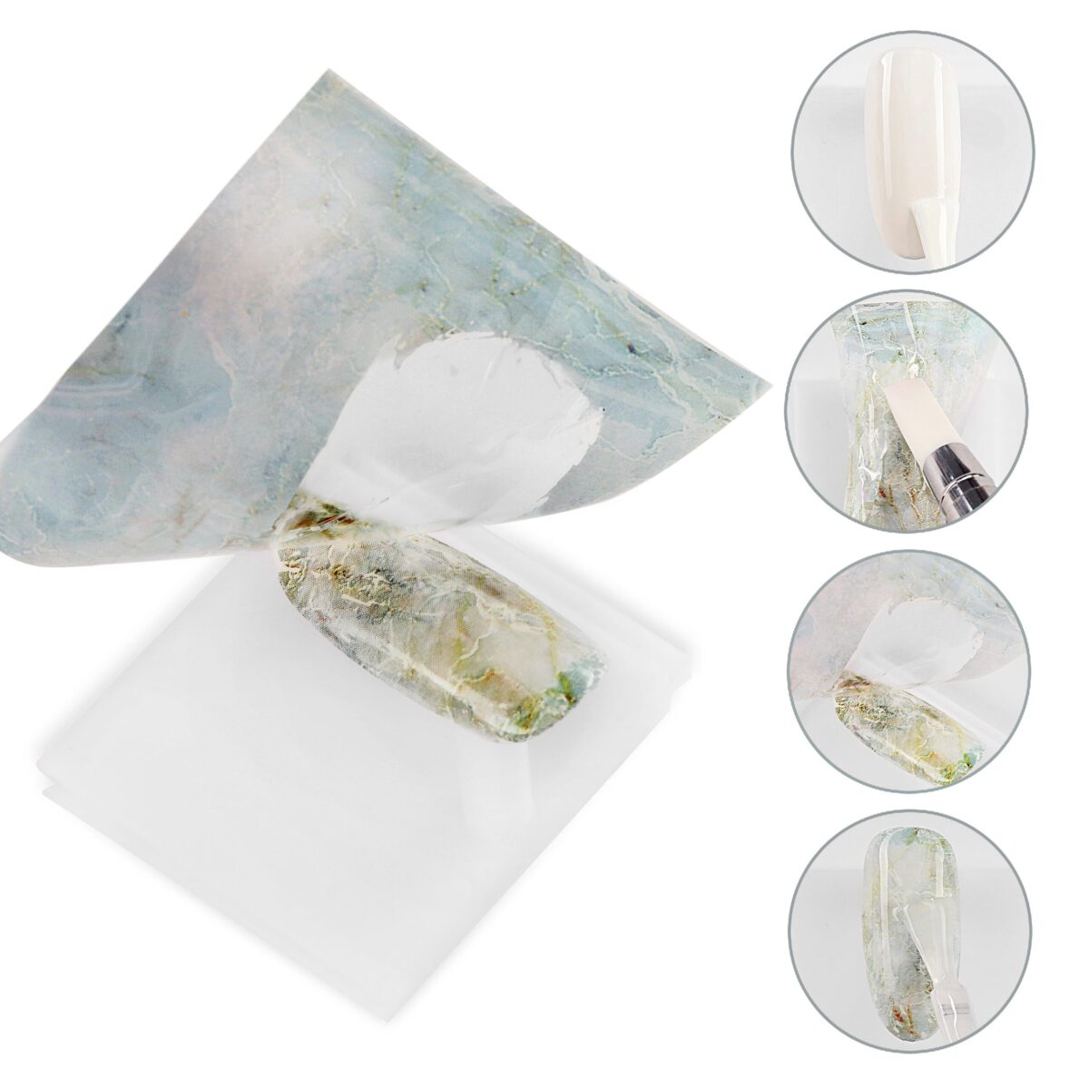 FOIL GEL- CLEAR  (15ML) NAIL ART