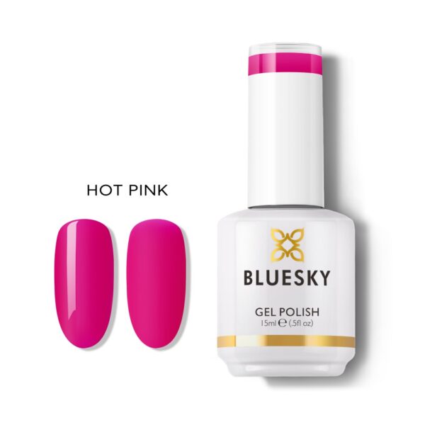 HOT PINK GEL POLISH