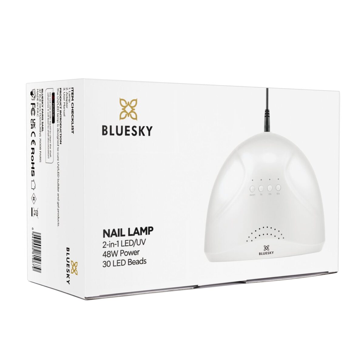 Nail lamp 48W（EU Plug) – White ACCESSORIES