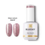 PINK GOLD GEL POLISH