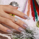 SILVER AURORA GEL POLISH