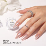 MOONSHINE POWDER – CORAL STARLIGHT NAIL ART