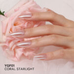 MOONSHINE POWDER – CORAL STARLIGHT NAIL ART