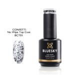 NO WIPE TOP COAT SHINY CONFETTI TOP