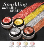 SPARKLING METALLIC-SILVER (8GR) NAIL ART