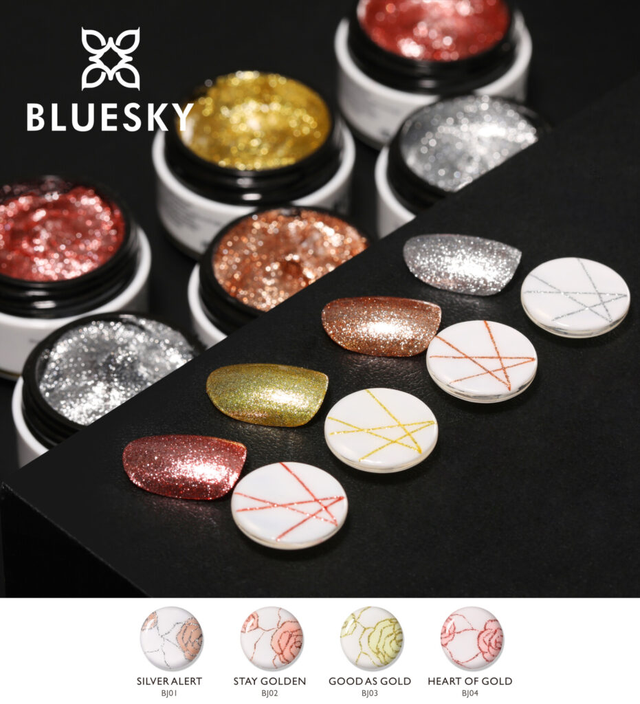 SPARKLING SILVER ALERT METALLIC-SILVER (8GR) NAIL ART