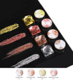 SPARKLING METALLIC-SILVER (8GR) NAIL ART