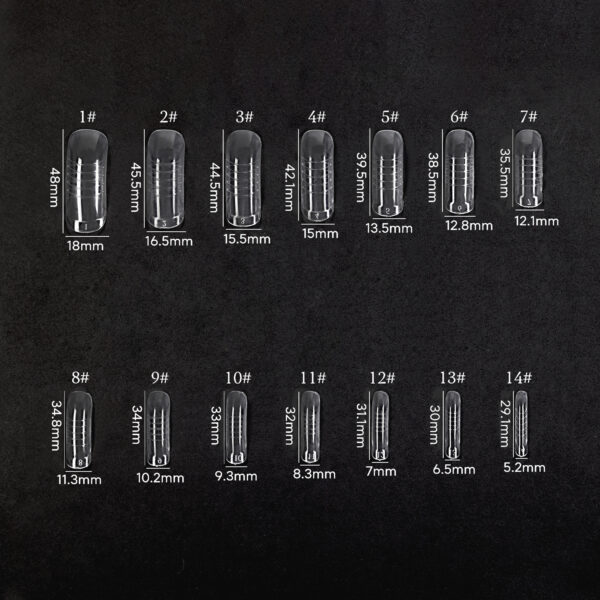 DUAL FORMS LARGE 140PCS/SET ACCESSORIES