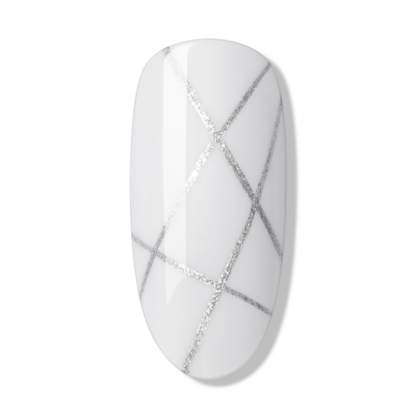 Perfect fine liner SILVER NAIL ART