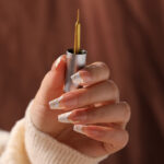 Perfect fine liner SILVER NAIL ART