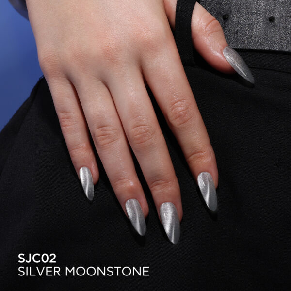 Silver Moonstone – SATIN CAT EYE COLLECTION CAT EYE