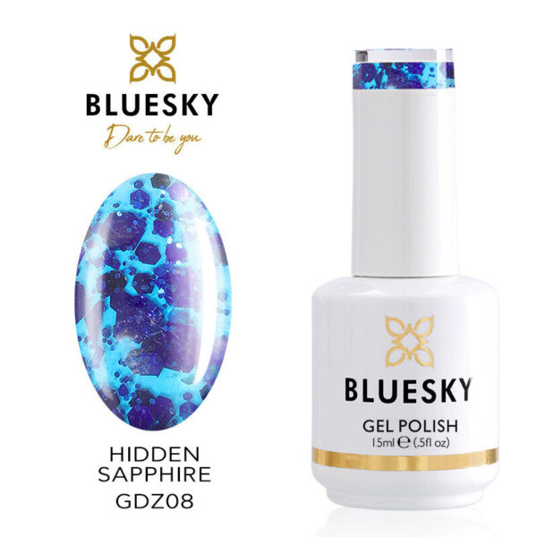 GREEN GLEAM – THICK GLITTER IN GREEN -SEASONAL GEL POLISH