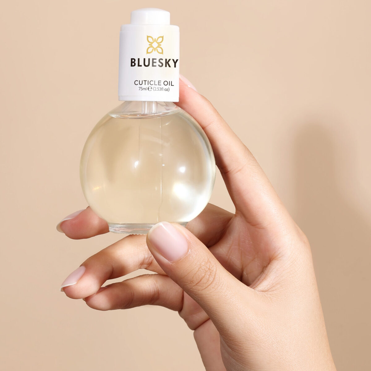 CUTICLE OIL 75ML Butterfly Dispenser Bottle NAIL CARE