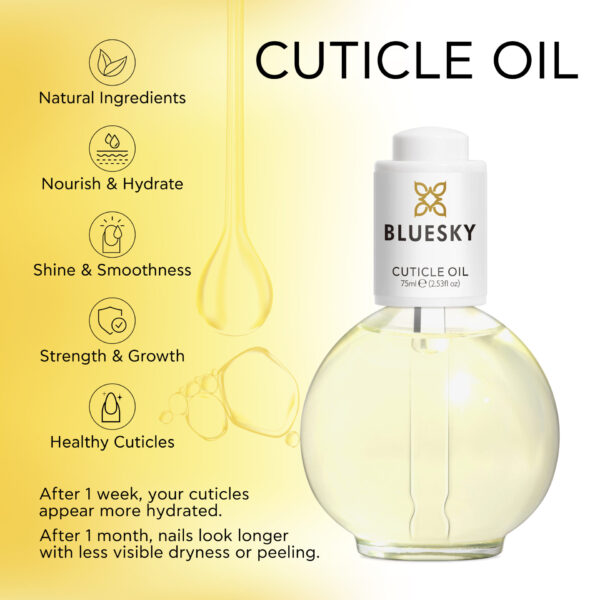 CUTICLE OIL 75ML Butterfly Dispenser Bottle not-assigned