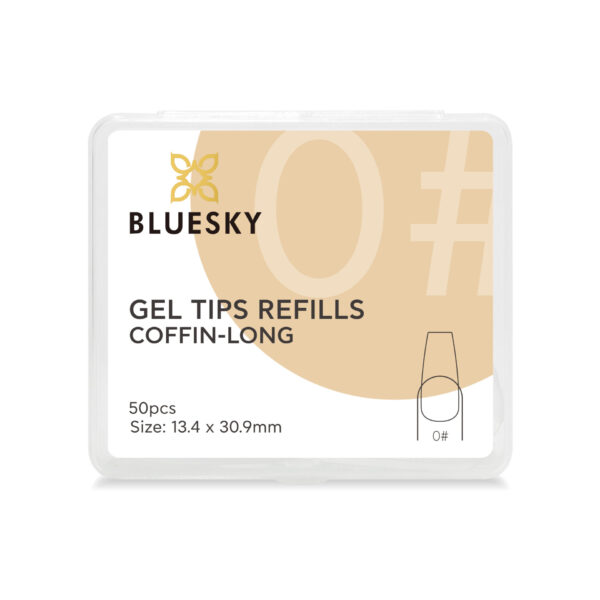 GEL TIPS REFIL NUMBER 0 – 50PCS FORMS & TIPS