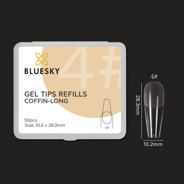 GEL TIPS REFIL NUMBER 04 – 50PCS FORMS & TIPS
