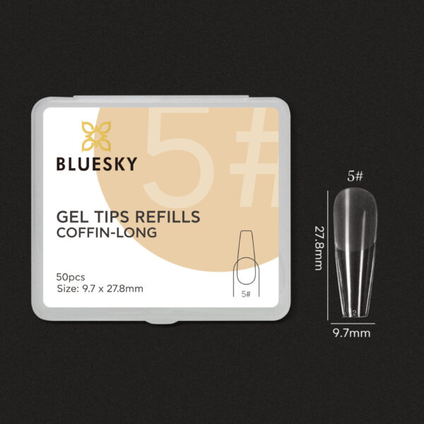GEL TIPS REFIL NUMBER 05 – 50PCS FORMS & TIPS