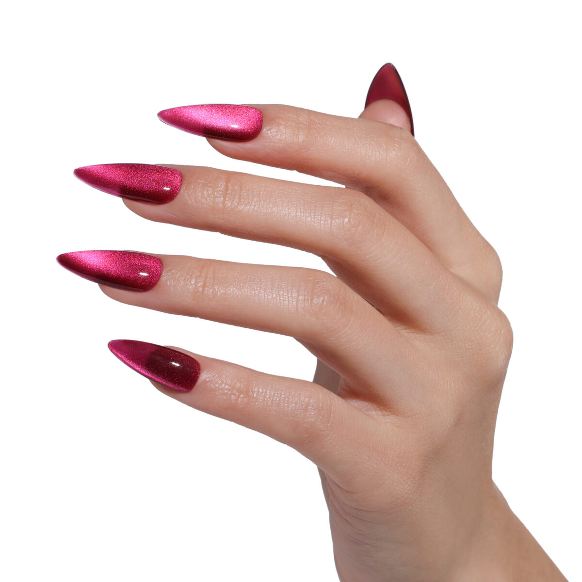 FIERY FUCHSIA CAT EYE GEL CAT EYE