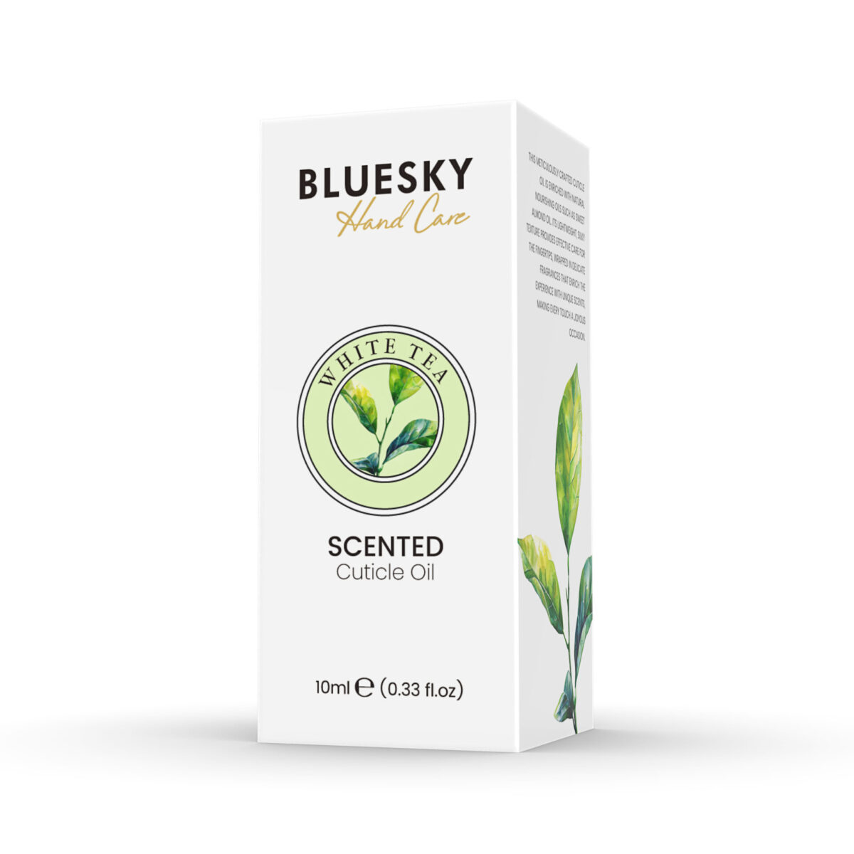 SCENTED CUTICLE OIL 10ML – WHITE TEA NAIL CARE