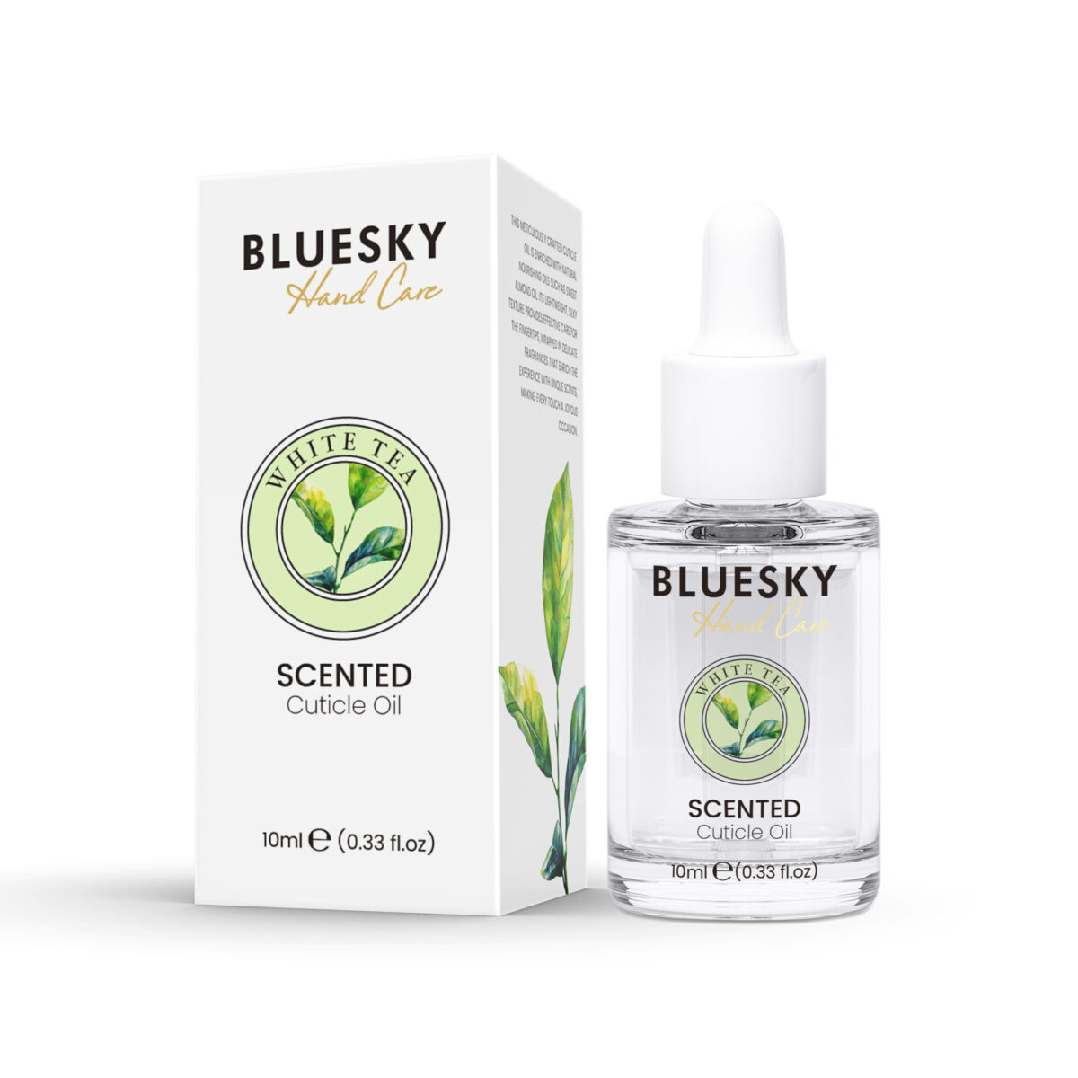 SCENTED CUTICLE OIL 10ML – WHITE TEA NAIL CARE