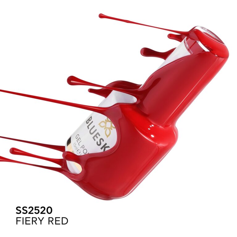 FIERY RED – SEASONAL GEL POLISH – SPRING - SUMMER 2025
