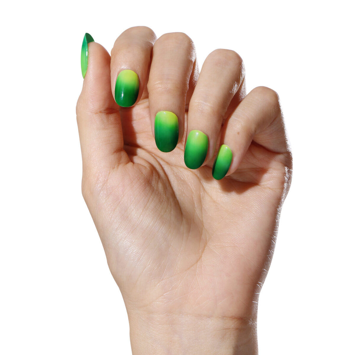 THERMO CHANGE GEL – SHADY PALMS – GREEN TO LIGHT GREEN TEMPERATURE CHANGING GEL