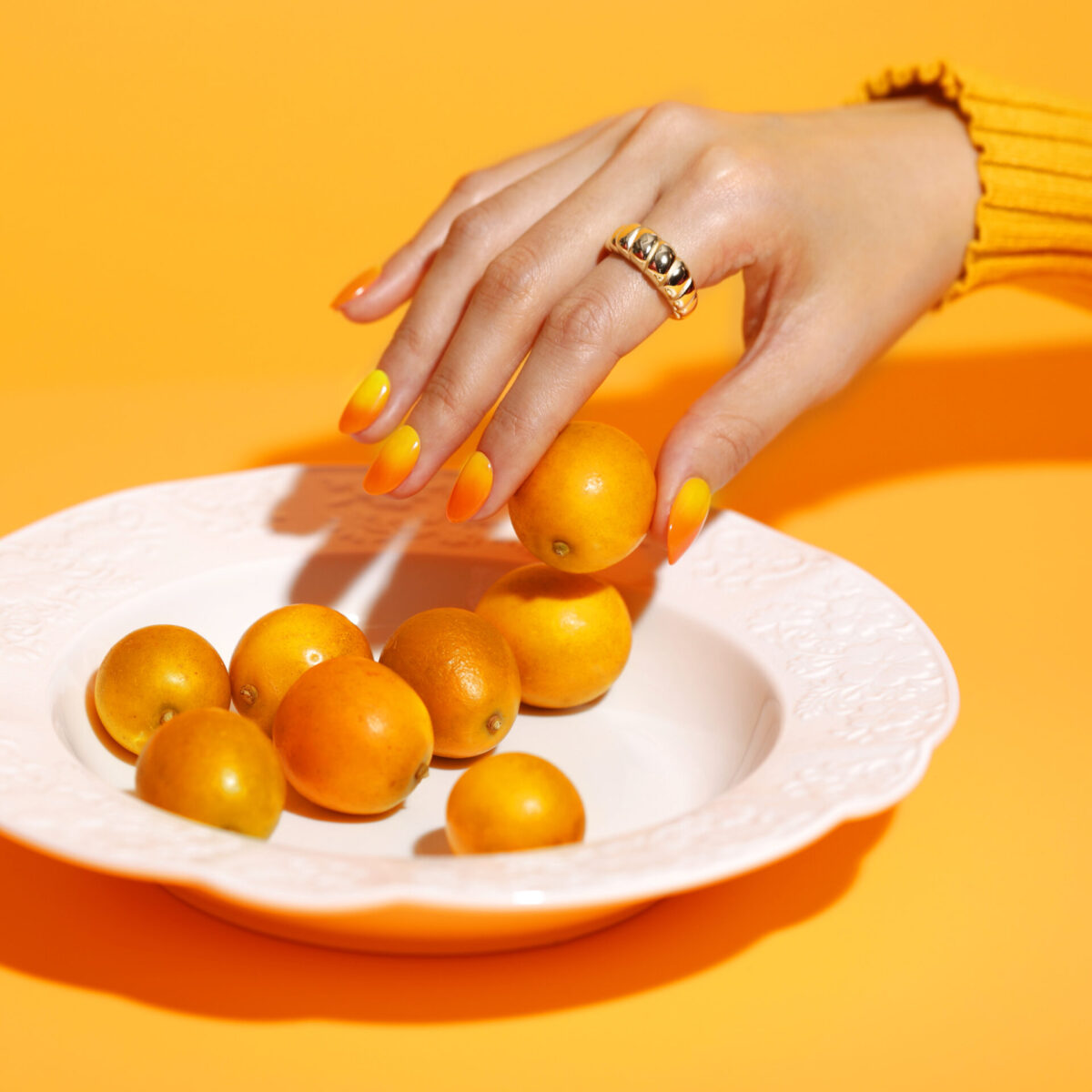 THERMO CHANGE GEL – SUN SATIONAL – ORANGE TO YELLOW TEMPERATURE CHANGING GEL