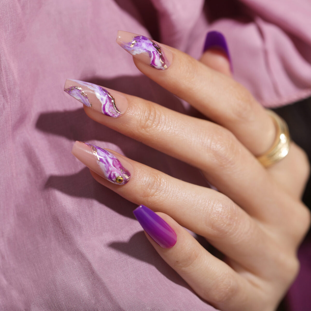 THERMO CHANGE GEL – MERMANIA – PURPLE TO FUCHSIA NEON FLASH