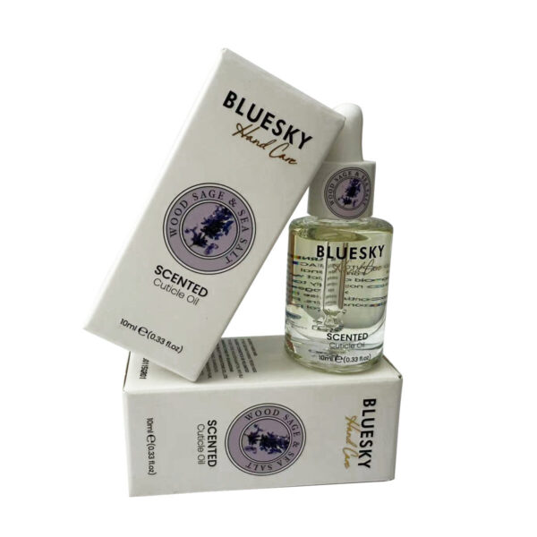 SCENTED CUTICLE OIL 10ML – WOOD SAGE & SEA SALT NAIL CARE
